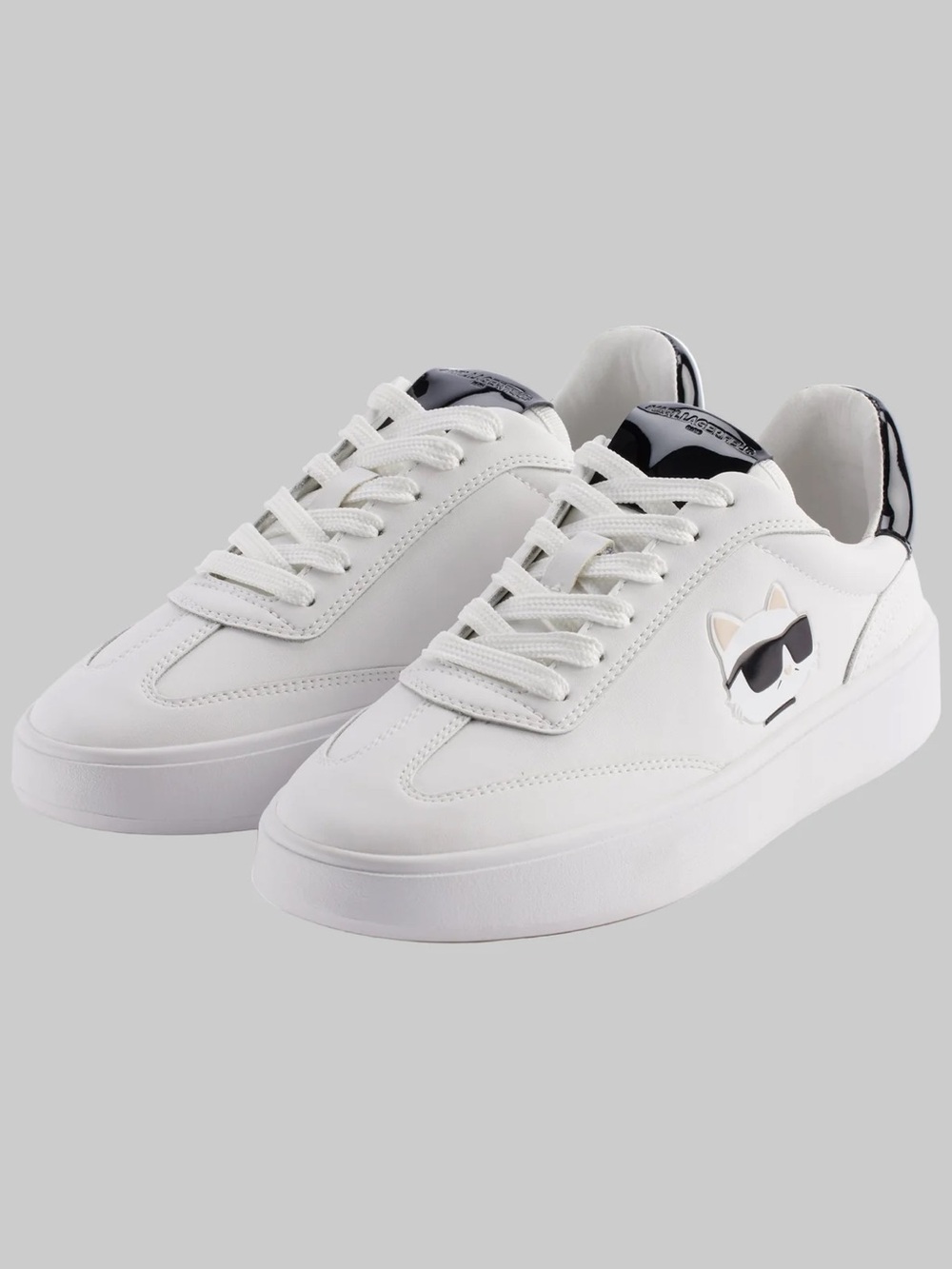 💛💙💛 Karl Lagerfeld SUMAVA LEATHER CHOUPETTE SNEAKER SIZE 7 US/37,5 EUROPEAN